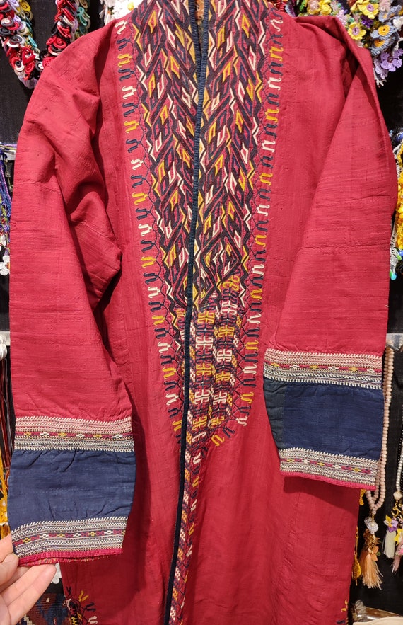 Traditional Antique Turkmen Kaftan / Chapan & Coat - image 2