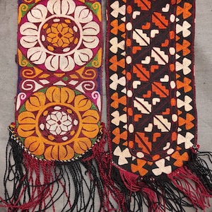 Turkmen Embroidered Fragments