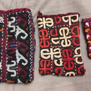 Turkmen Hand Embroidered Small Bags