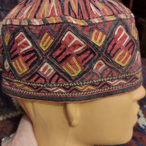 Antique Turkmen Tekke Tribe Hat