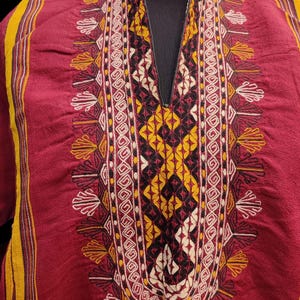 Traditional Turkmen Koynek & Dress