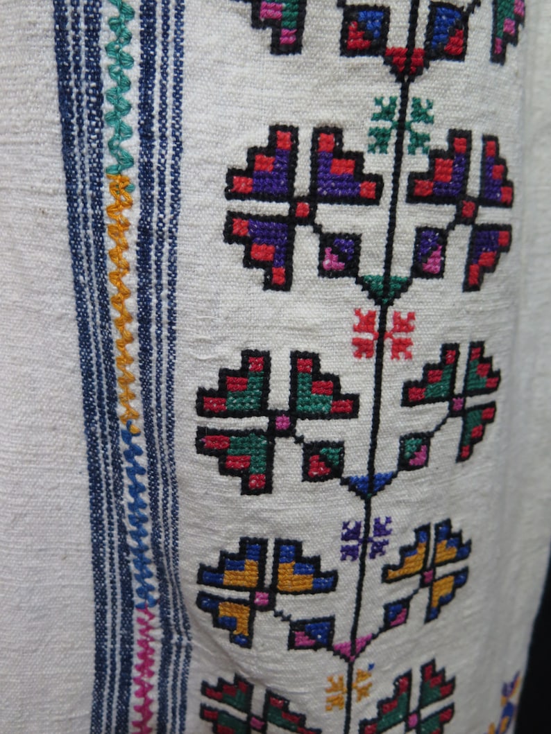 Anatolian Traditional Cotton Hand Loomed and embroidered Koynek /& Dress