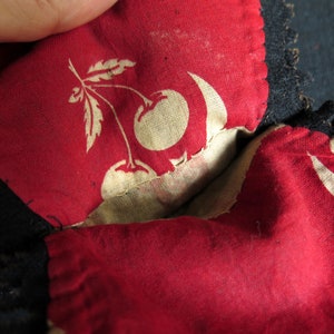 Antique Ottoman Silk and Cotton Embroidered Pouch