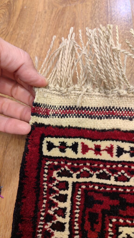 Vintage Turkmen Small Carpet - Etsy Israel