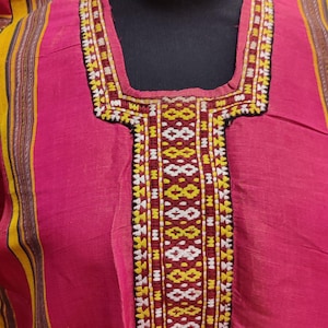 Traditional Turkmen Koynek & Dress