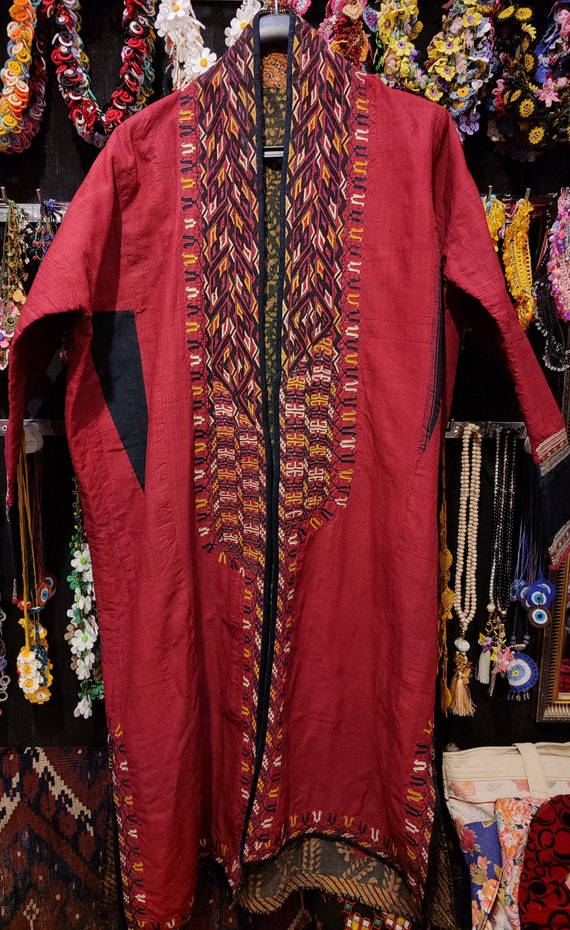 Traditional Antique Turkmen Kaftan / Chapan & Coat - image 1