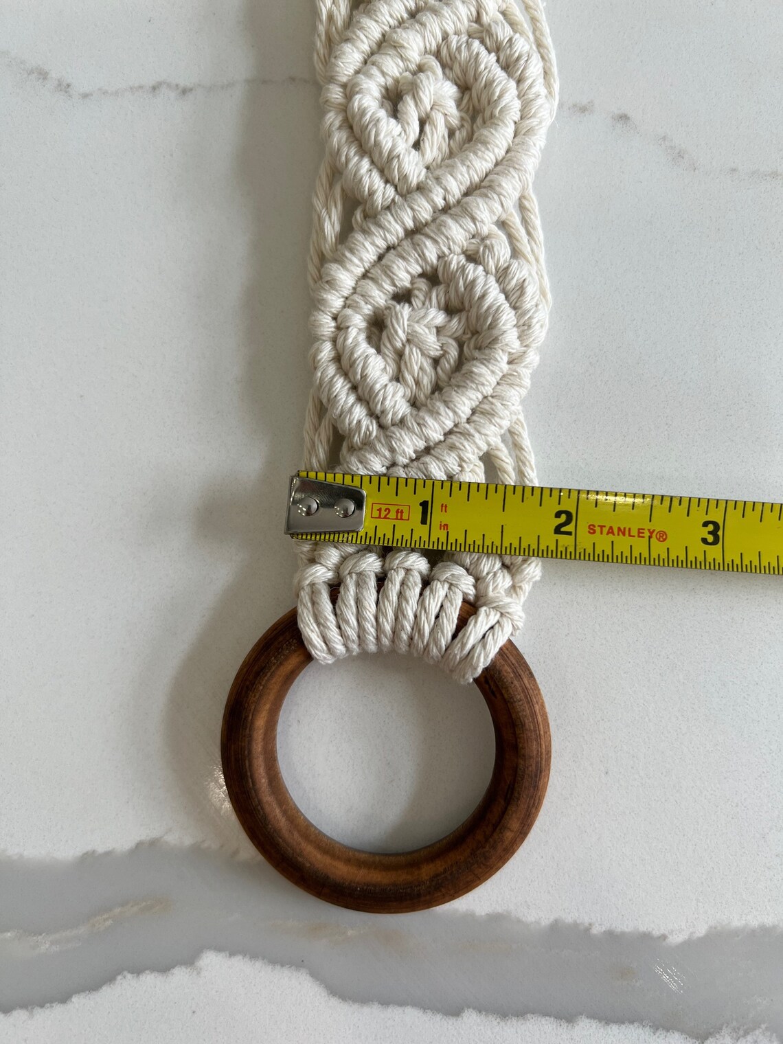 Macrame Kitchen Towel Holder/hanger elegant Etsy