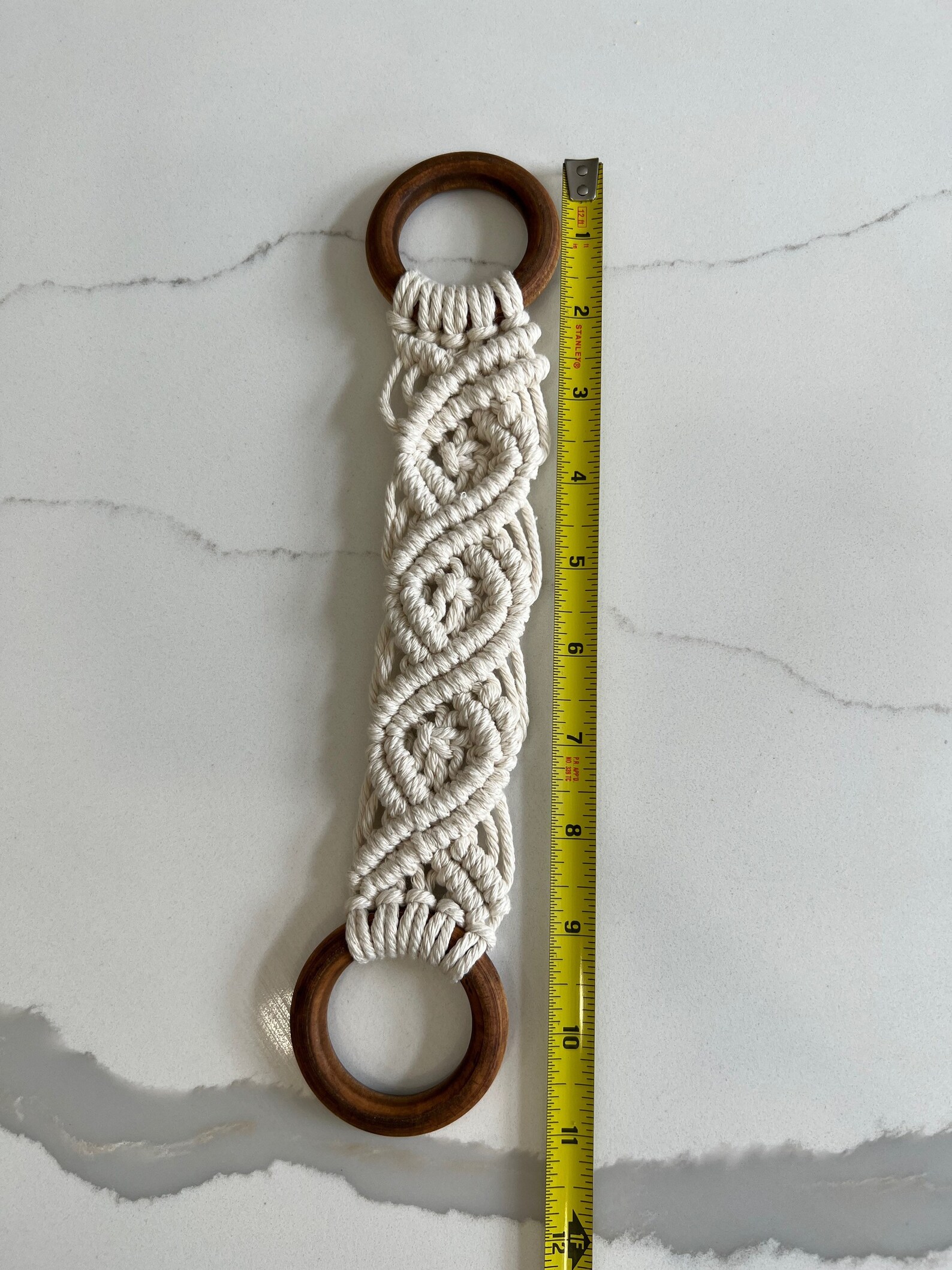 Macrame Kitchen Towel Holder/hanger elegant Etsy