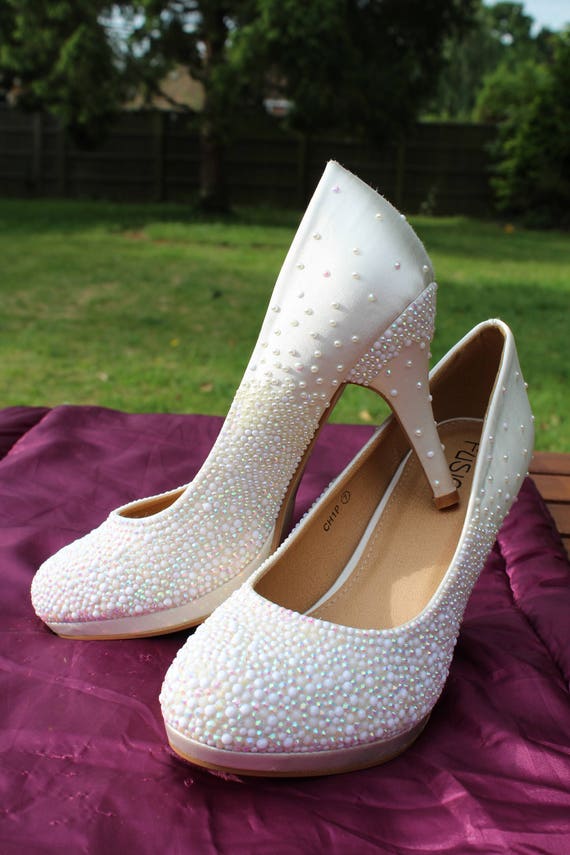 custom made bridal shoes