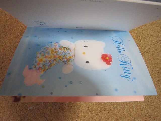 Vintage Unused Hello Kitty 25 Piece Post Cards Book 25 Th