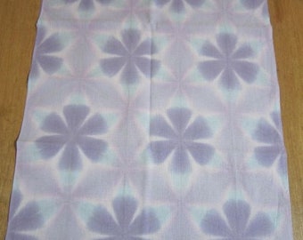 handgefärbter japanischer Tenugui-Blumen-Schnee-Shibori-Sarashi-Baumwollstoff