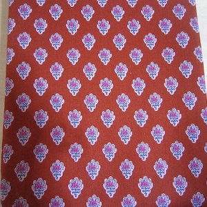 Neu!! Souleiado Petite Fleur des Champs-Folie, hergestellt in Japan, 110 x 100 cm, tief leuchtendes Rot
