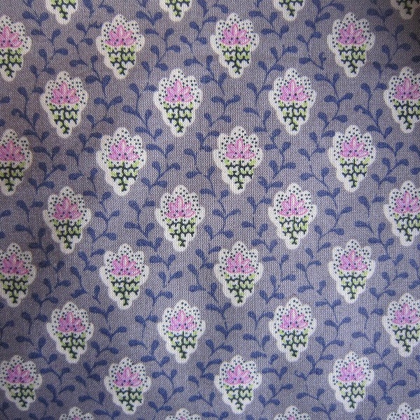 New!! Souleiado Petite Fleur des Champs sheeting made in Japan 110x100 purple