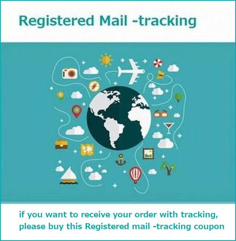 Registered Mail Upgrade for Tracking Japan Post Etsy