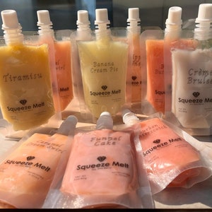 Squeezable Wax Melts | Sweet Indulgence Collection | Easy-to-Use Squeeze Wax