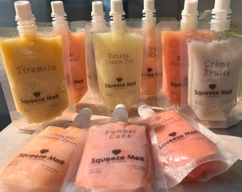 Squeezable Wax Melts | Sweet Indulgence Collection | Easy-to-Use Squeeze Wax