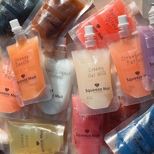 Morning Treats Squeezable Wax Melts, Choose Your Scent, Wax Melts, Squeeze Wax Pouch, Para Soy Wax Melts, Wax Melts for warmer