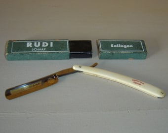Shaver. Rasoir coupe chou. Rudi Schaff Solingen. Coupe choux. Vintage. Allemagne