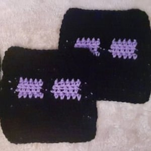 Enderman Wash Cloth Pattern Crochet PDF