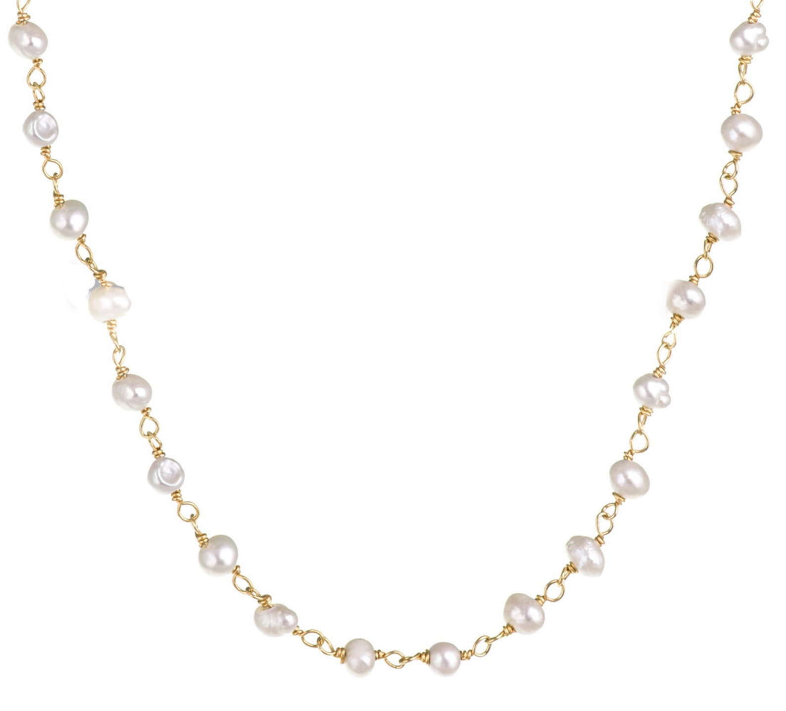 Dainty Pearl Choker Necklace Dainty Pearl Choker Etsy