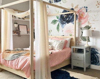 Canopy full sale size bed