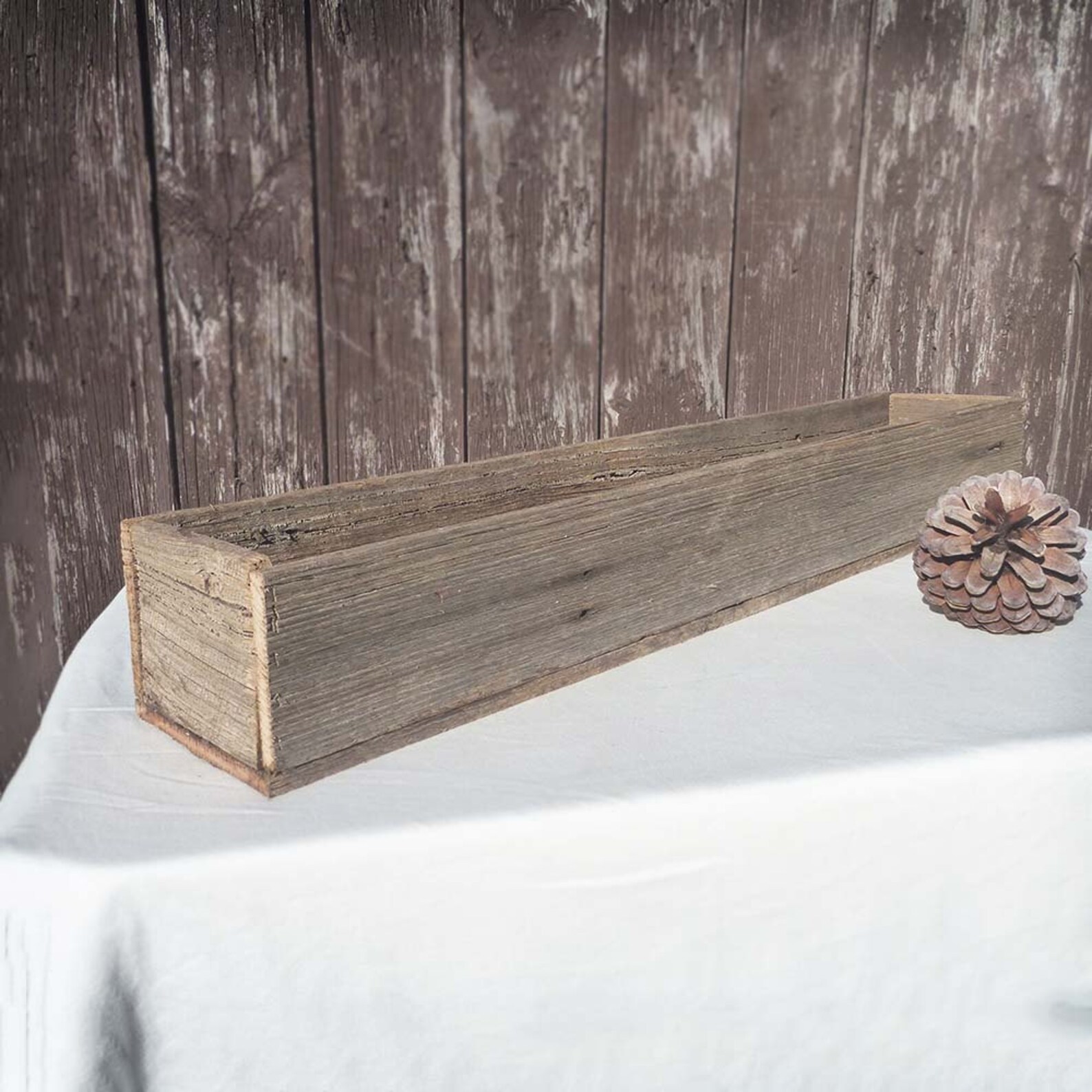 Rustic Wooden Planter Box Etsy Australia