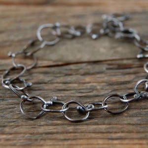 sterling silver chain bracelet,