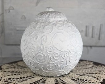 CREMATION URN: A Beautiful Ceramic Companion Urn for Human and/or Pet  Ashes