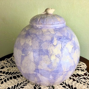 EVER AFTER, a Unique and Beautiful Ceramic Companion Urn for Human or Pet Ashes