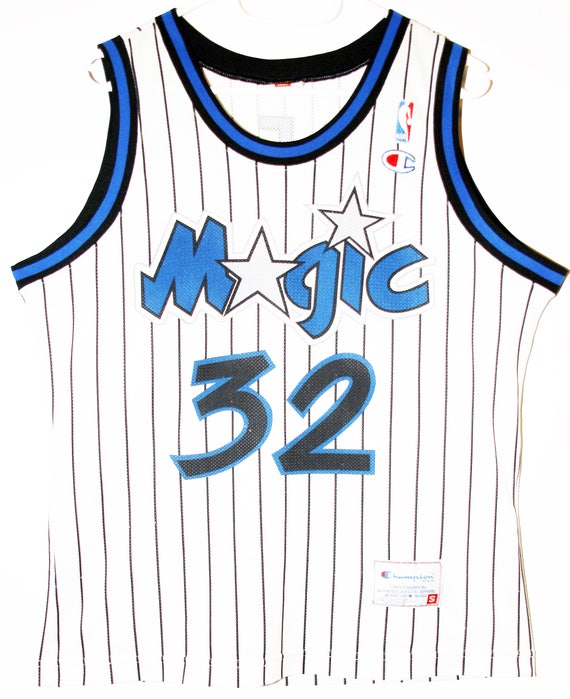 shaq magic jersey blue
