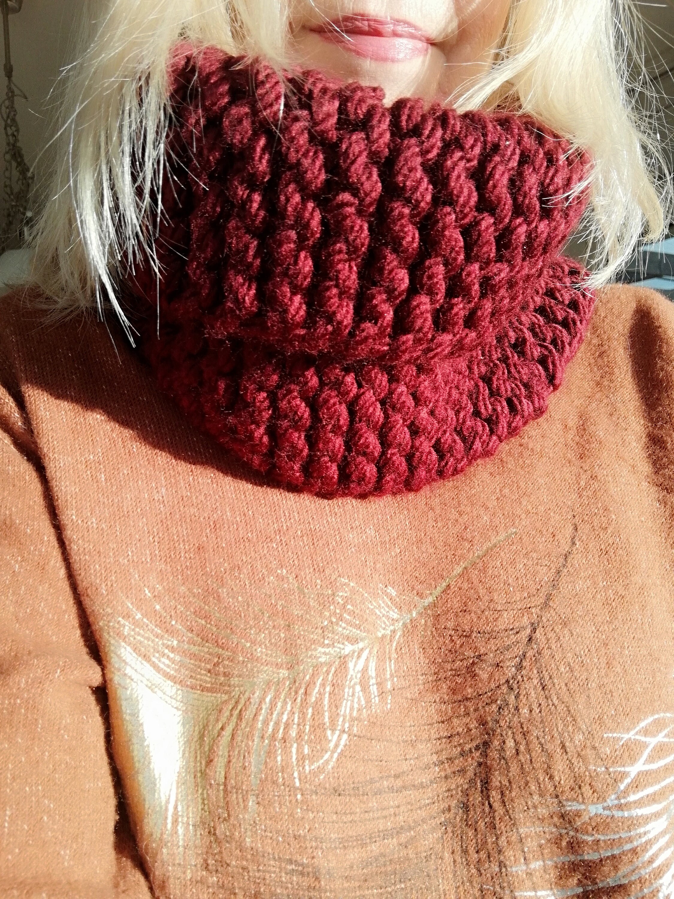 Collo Alto Colli Di Lana Fatti A Maglia Collo Di Pelliccia Di