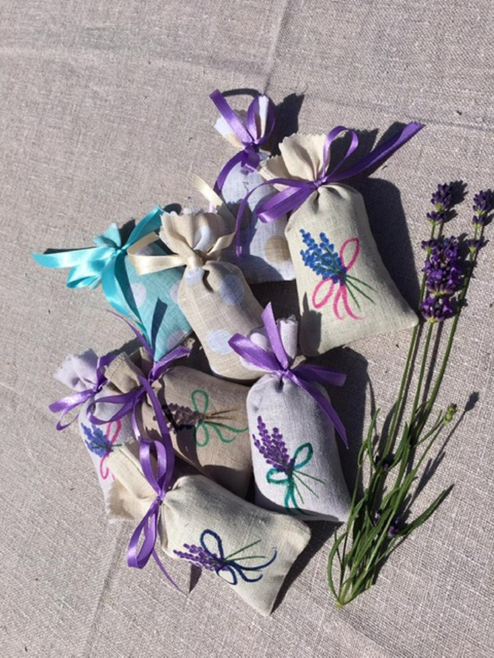Lavender Bags X3 Pieces Etsy