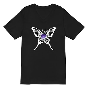 Butterfly Hogyoku Unisex Short Sleeve V-Neck T-Shirt