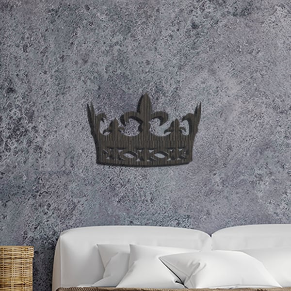 Crown Wall Decor Etsy