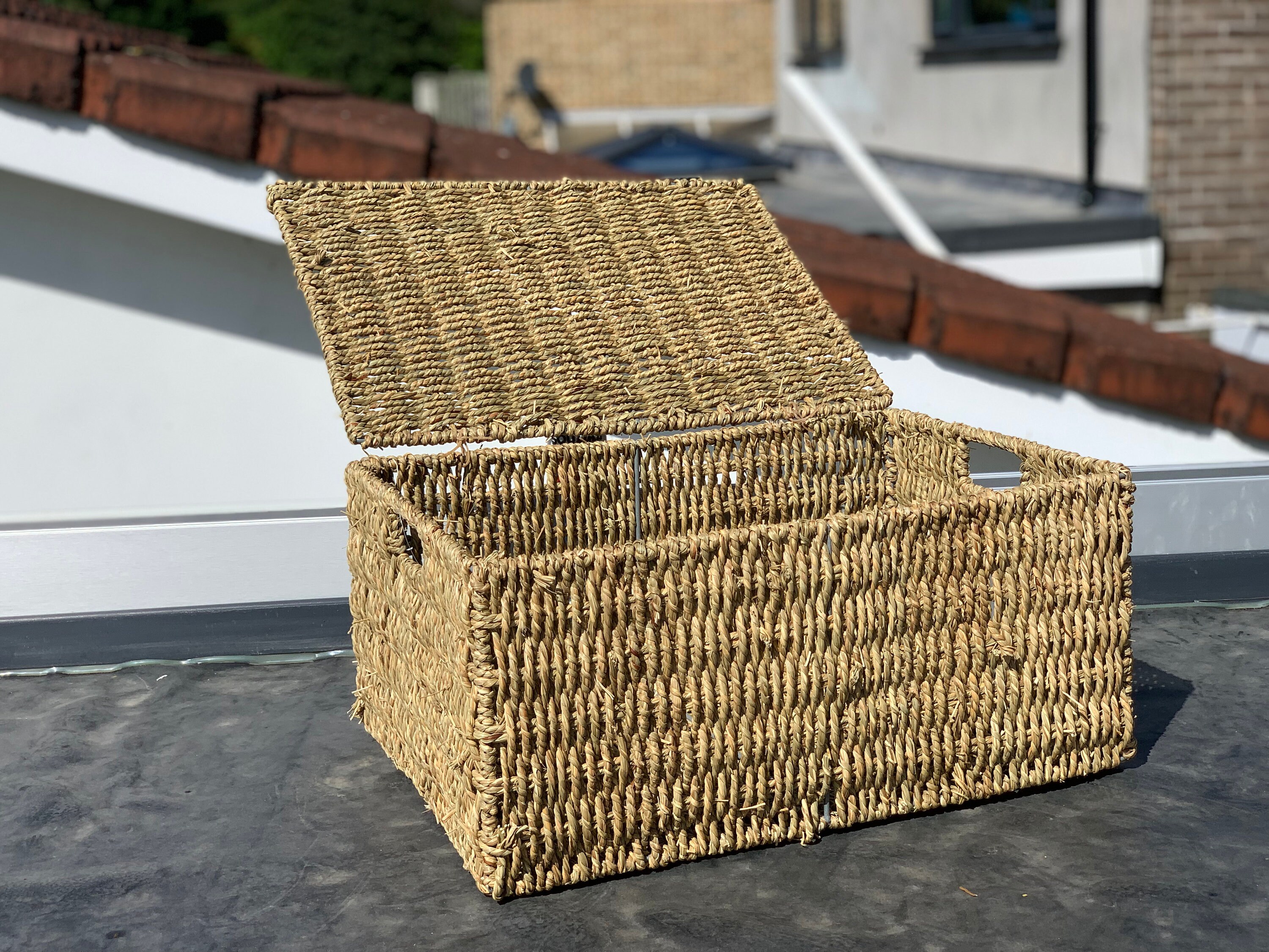 Extra Large Seagrass Hamper Basket / Storage Chest Basket / Etsy 日本