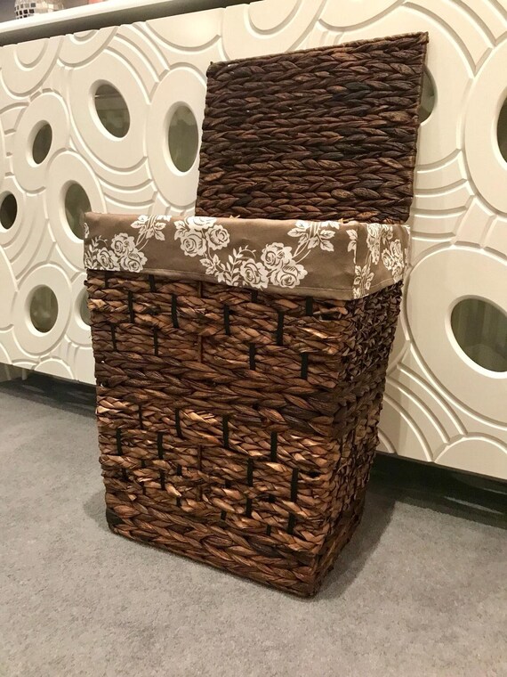 nursery wicker hamper
