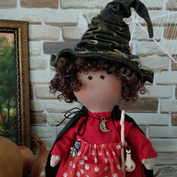 collectible halloween witch dolls