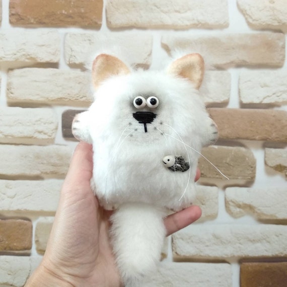 fluffy cat teddy