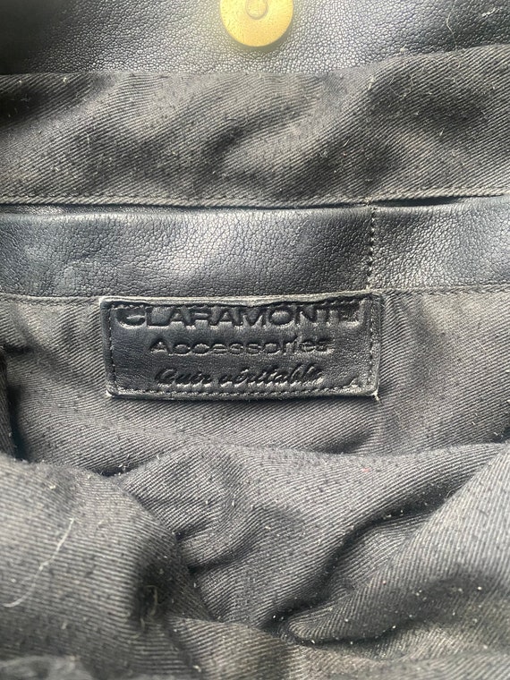 Vintage Slouchy Designer Claramonte Handbag from … - image 4