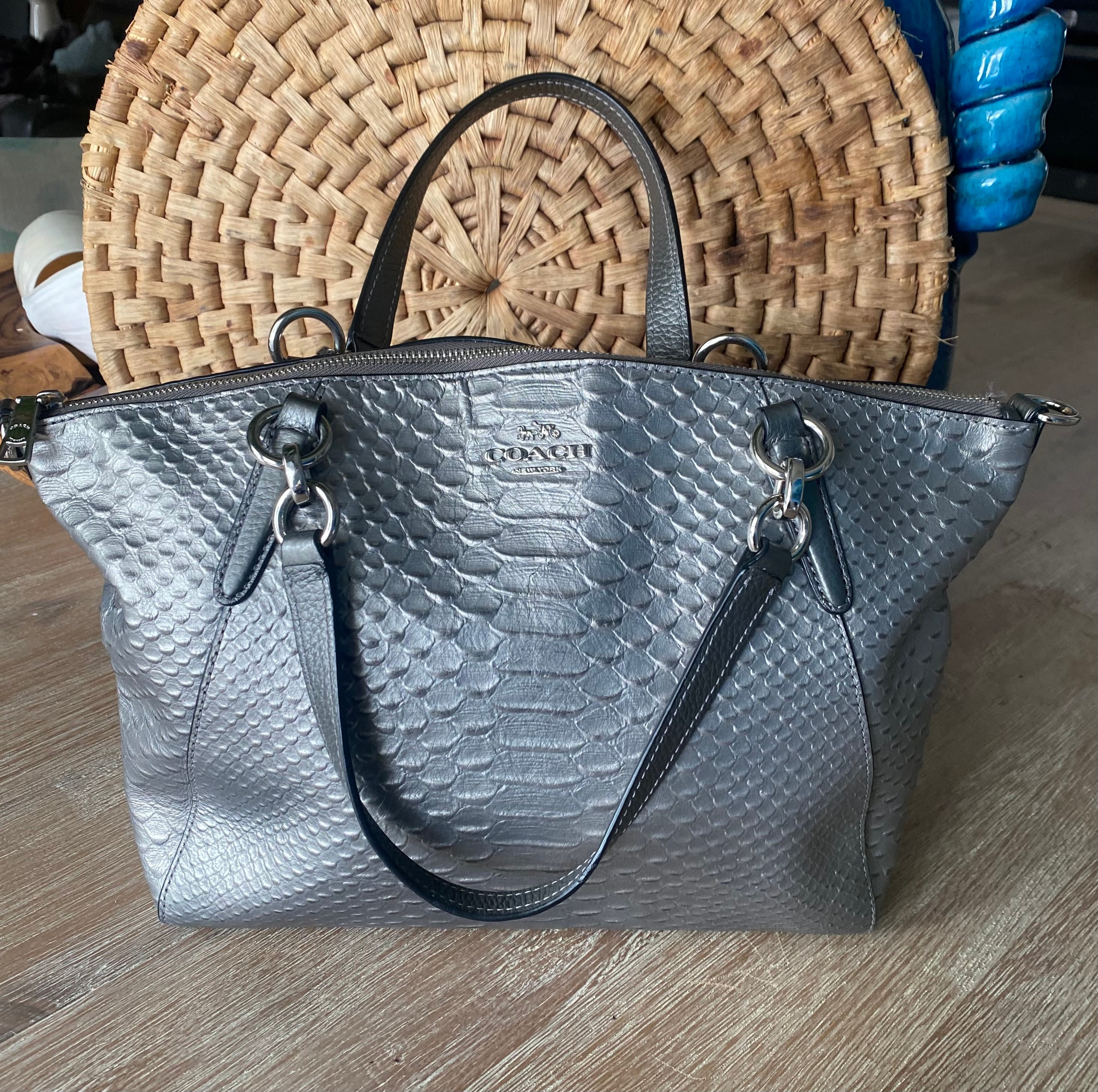 Coach large kelsey satchel new arrivals