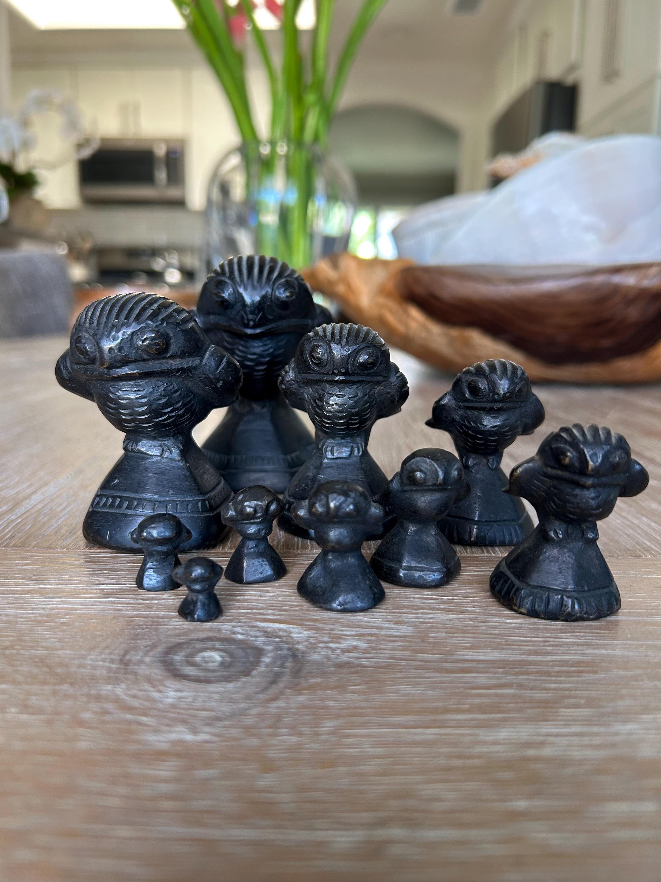 Antique Bronze Opium Weights - Etsy