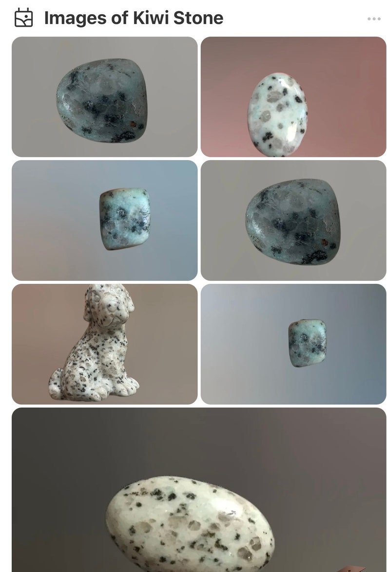 Vintage Stunning Kiwi Stone Necklace, 60 Long, Jasper Stone, Beautiful Uncommon long Necklace, Sesame Jasper Jewelry image 9