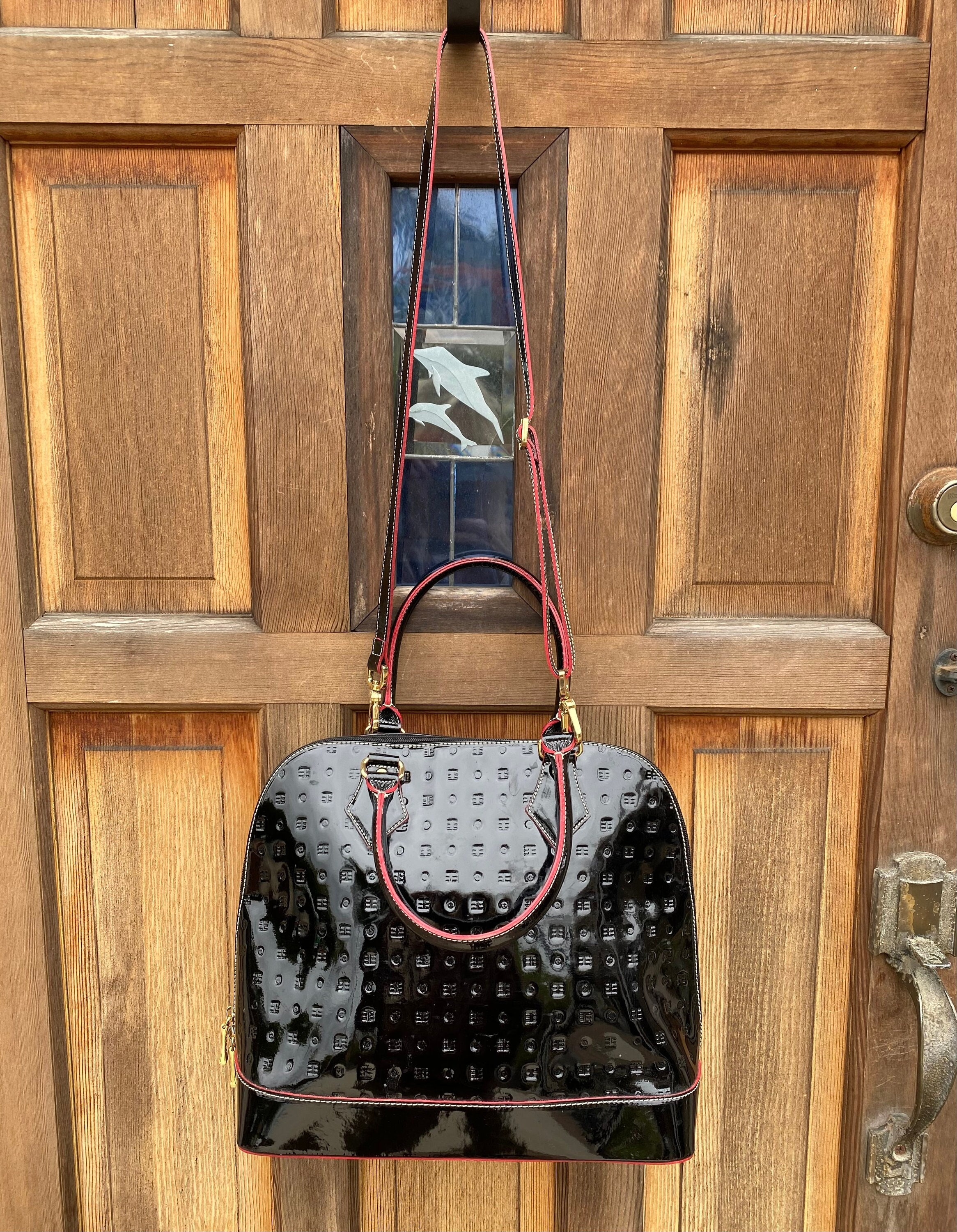 LOUIS VUITTON Vintage Vernis Alma BB Bag - A Retro Tale