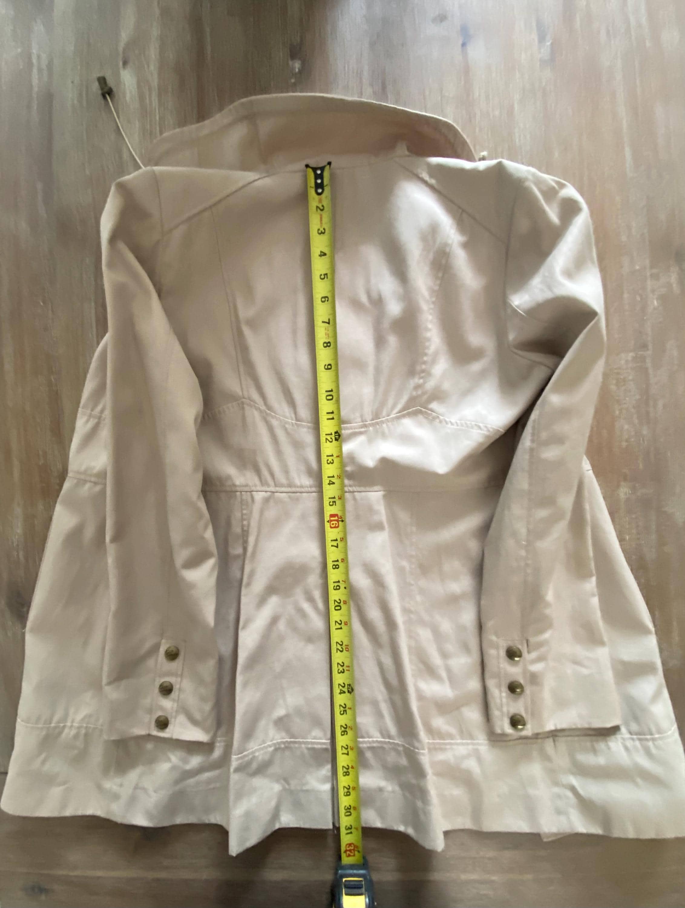 ウィンドブレーカー No.698【120】中古 ジルスチュアート ウィンドブレーカー 英国