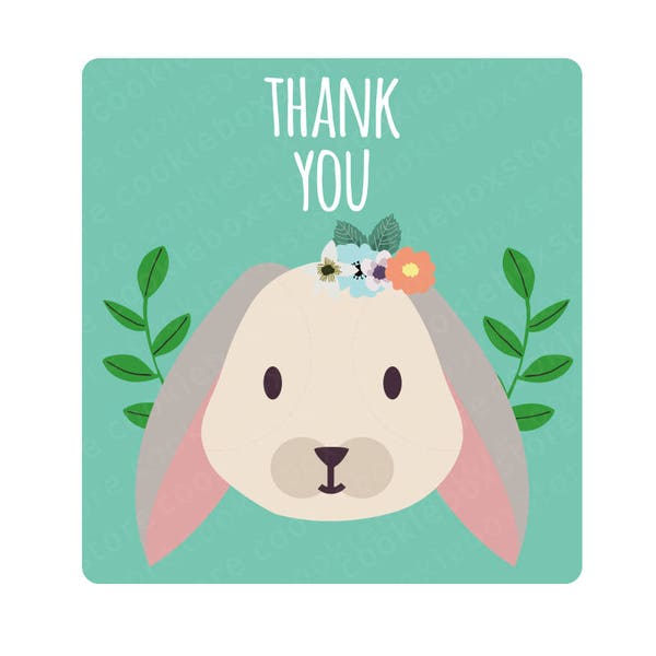 Thank You Stickers - Etsy