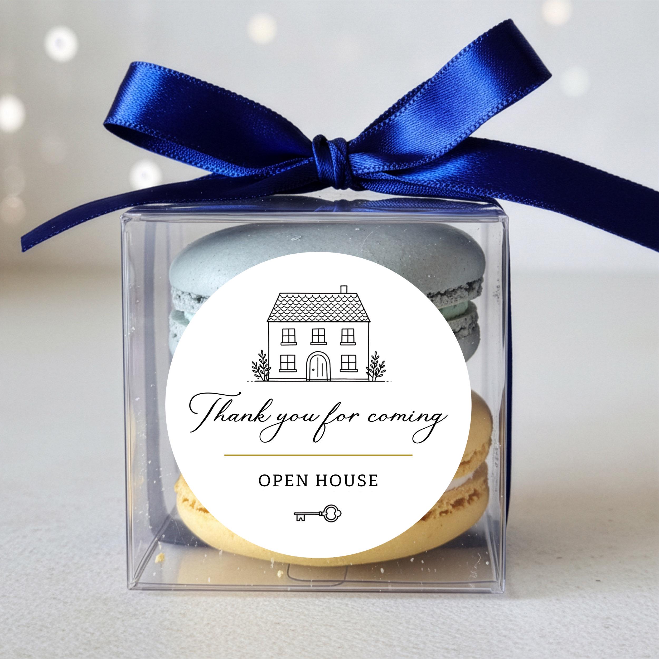 Real Estate Open House Guest Gift Personalized Housewarming Macaron ...