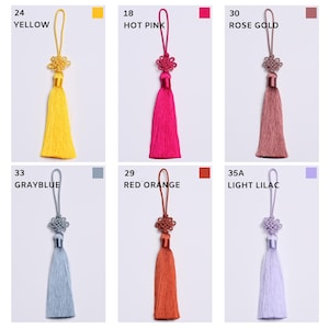 1 Korean tassel for hanbok norigae and gift wrapping Bild 4