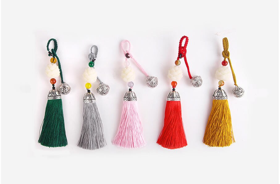 Tassels with a bell oriental tassels asian tassels norige Etsy