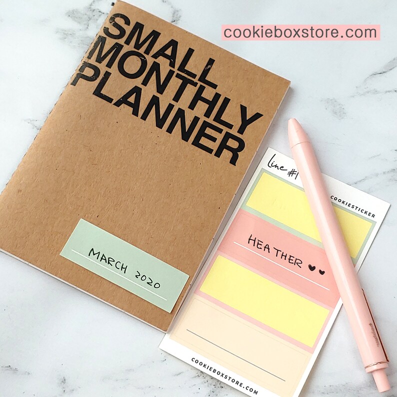 Color Block Blank Stickers, Blank Labels, Planner Sticker, Gift Labels ...