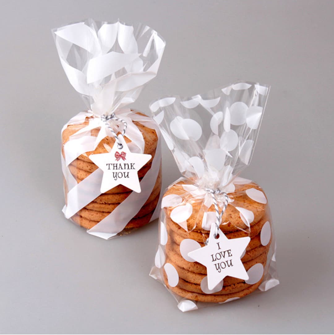16 x 20 Treat Bags With Ribbons & Tags 3pk by STIR
